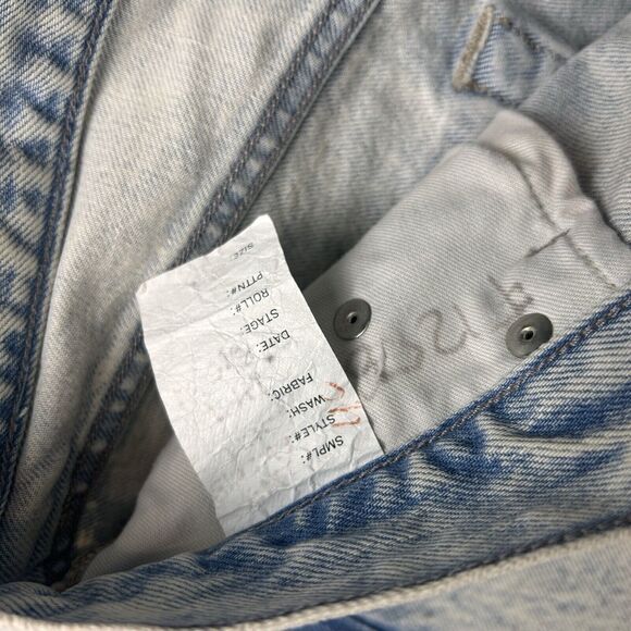 Edwin Womens Jeans 26 Light Blue Straight Leg Hana Ankle In Cielo 2021 ButtonFly - Picture 4 of 10